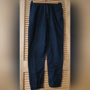 George men's black pull on pants size S (28-30)
